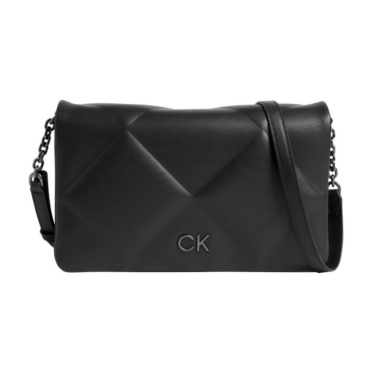 Pikowana torba na ramię Calvin Klein