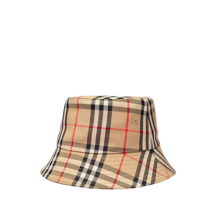 Krata Bawełniana Bucket Hat Burberry