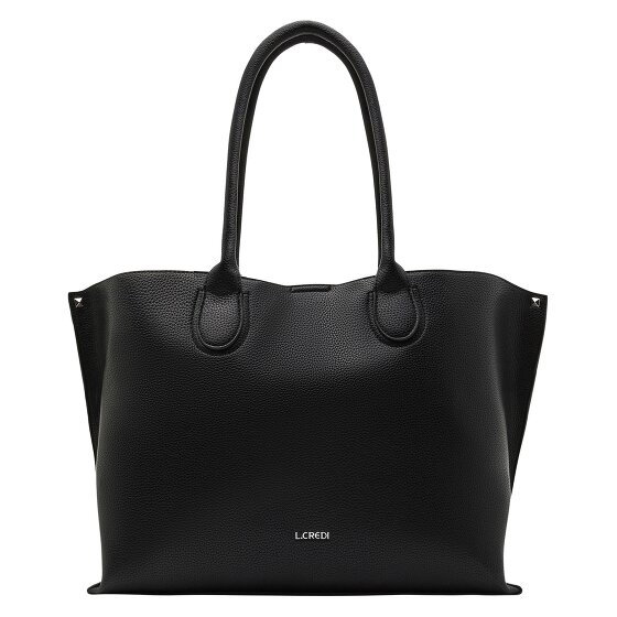 L.Credi Nancy Shopper Bag 50 cm schwarz