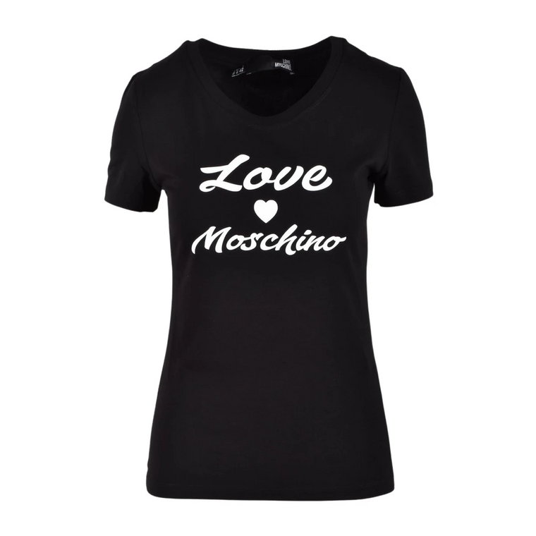 Biała koszulka z kolekcji Love Moschino Love Moschino