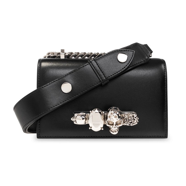 Torba na ramię Jewelled Satchel Mini Alexander McQueen