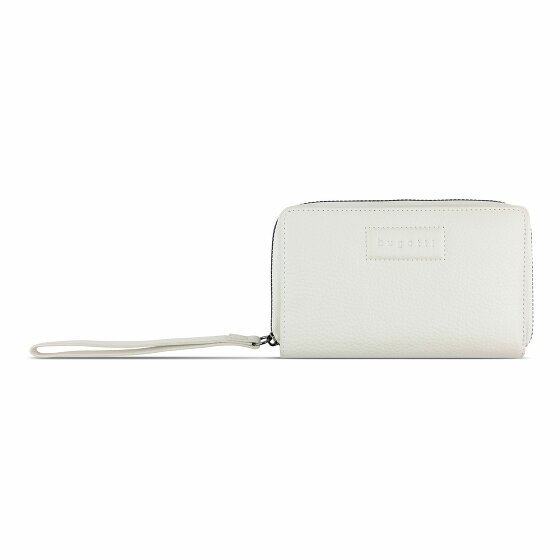 bugatti Elsa Portfel Ochrona RFID Skórzany 15.5 cm weiß