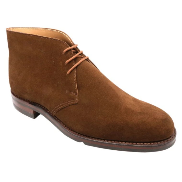 Chiltern Suede Chukka Buty Crockett & Jones