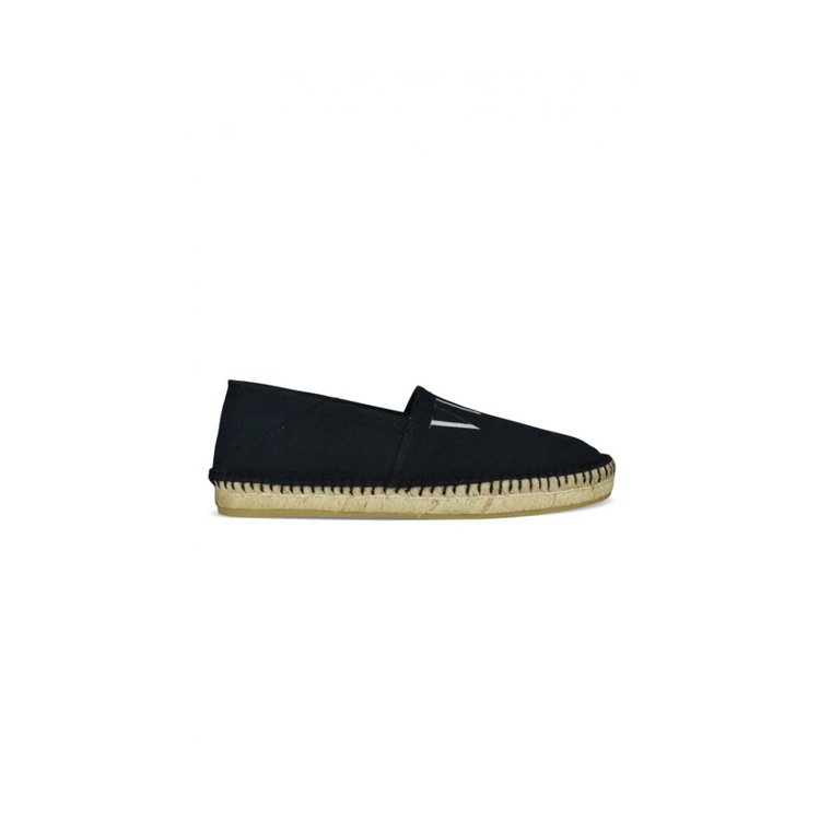 Niebieskie Espadryle z Logo Vltn Valentino Garavani