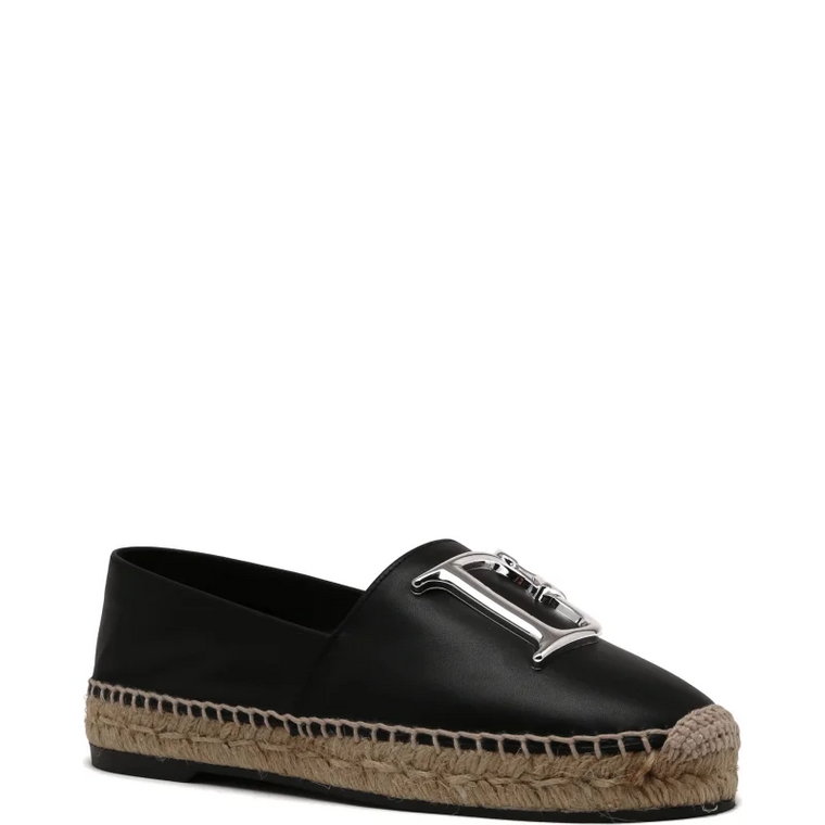 Dsquared2 Skórzane espadryle