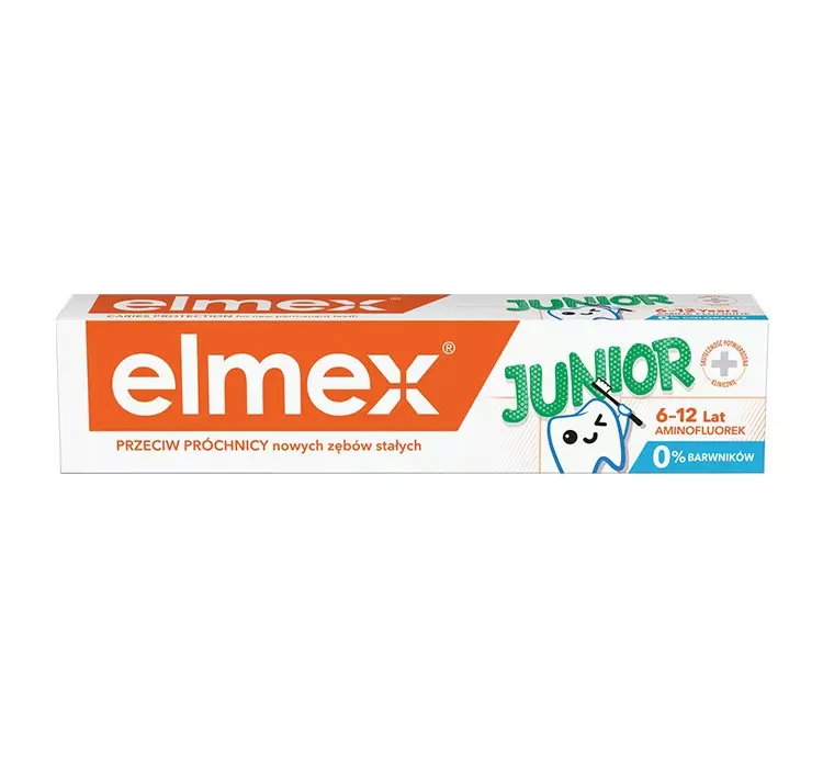 ELMEX JUNIOR PASTA DO ZĘBÓW DLA DZIECI 6-12 LAT 75ML