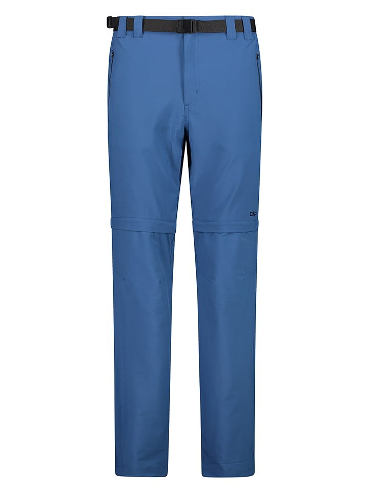 CMP Funkcyjne spodnie Zipp-off w kolorze niebieskim