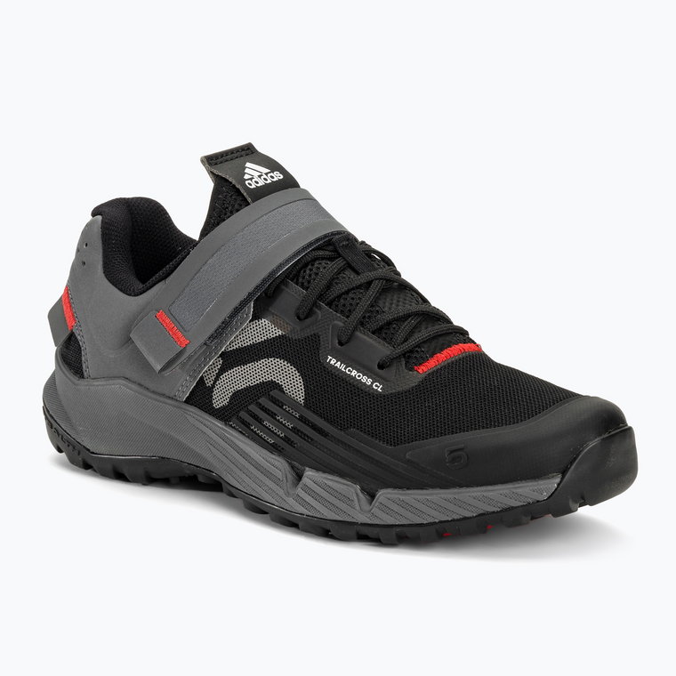 Buty rowerowe MTB damskie adidas FIVE TEN Trailcross Clip In core black/grey three/red