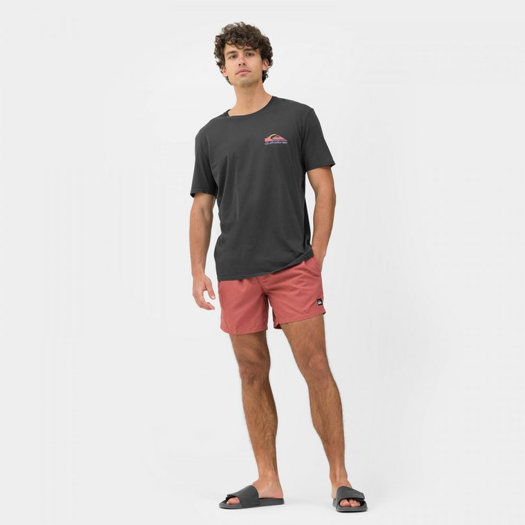 Męskie spodenki plażowe Quiksilver Everyday Deluxe 15" - pomaranczowe