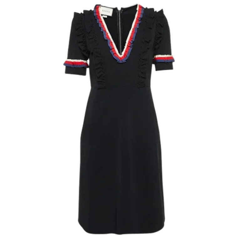 Pre-owned Canvas dresses Gucci Vintage