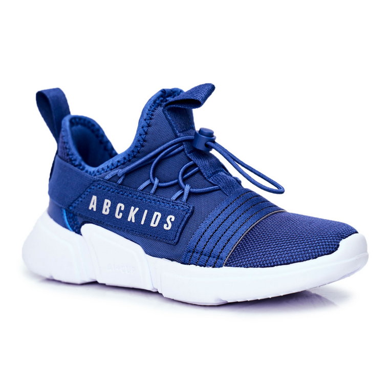 Sportowe Buty Dziecięce Młodzieżowe Granatowe ABCKIDS B012310074