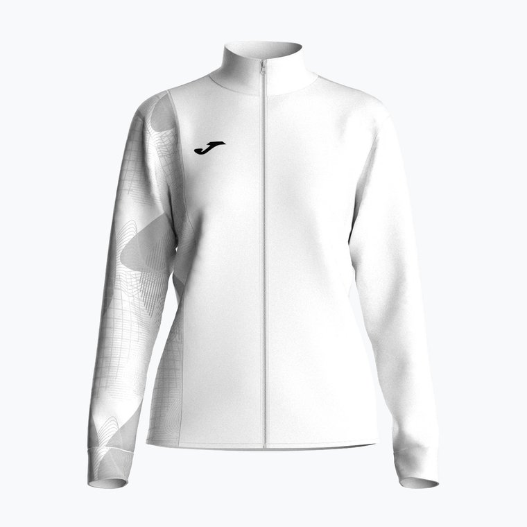 Bluza tenisowa damska Joma Challenge Full Zip white