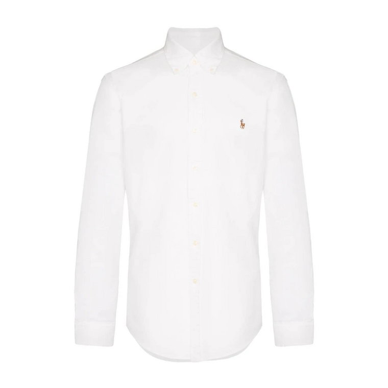 Klasyczna Biała Koszula Ss23 dla Mężczyzn Ralph Lauren