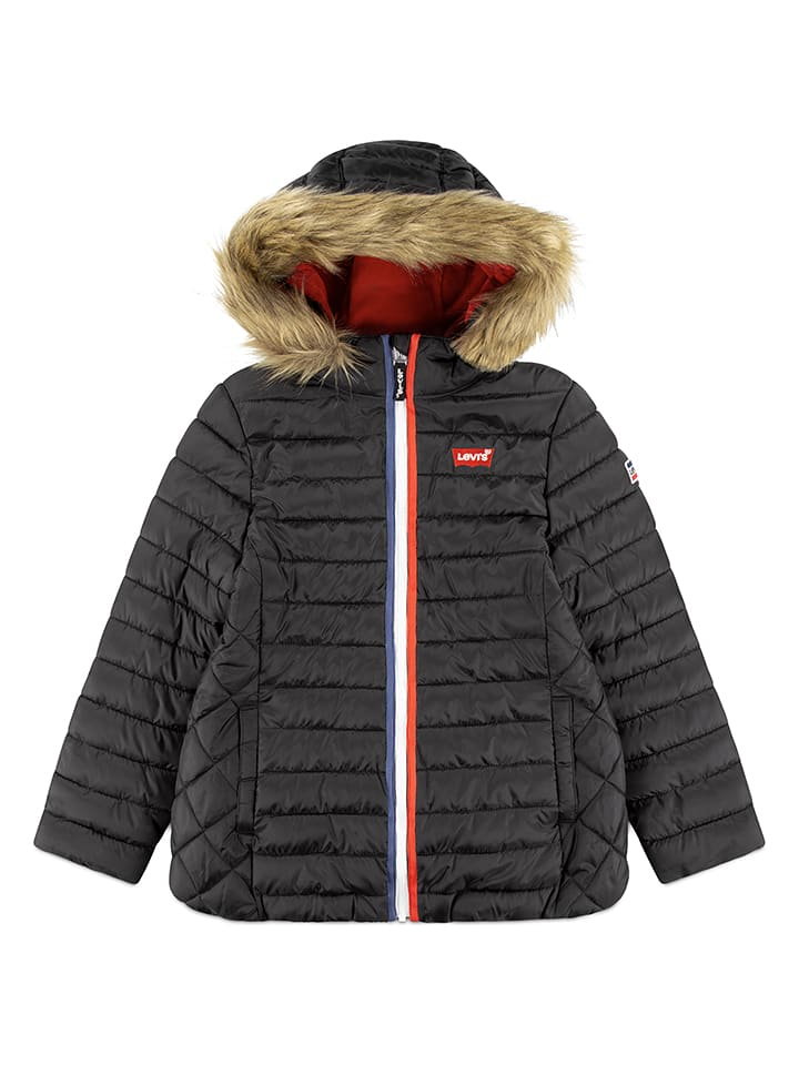 Levi's Kids Kurtka puchowa w kolorze czarnym