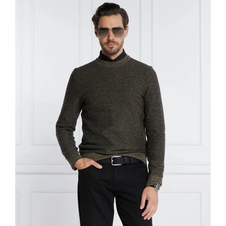 BOSS BLACK Wełniany sweter Marameo | Regular Fit
