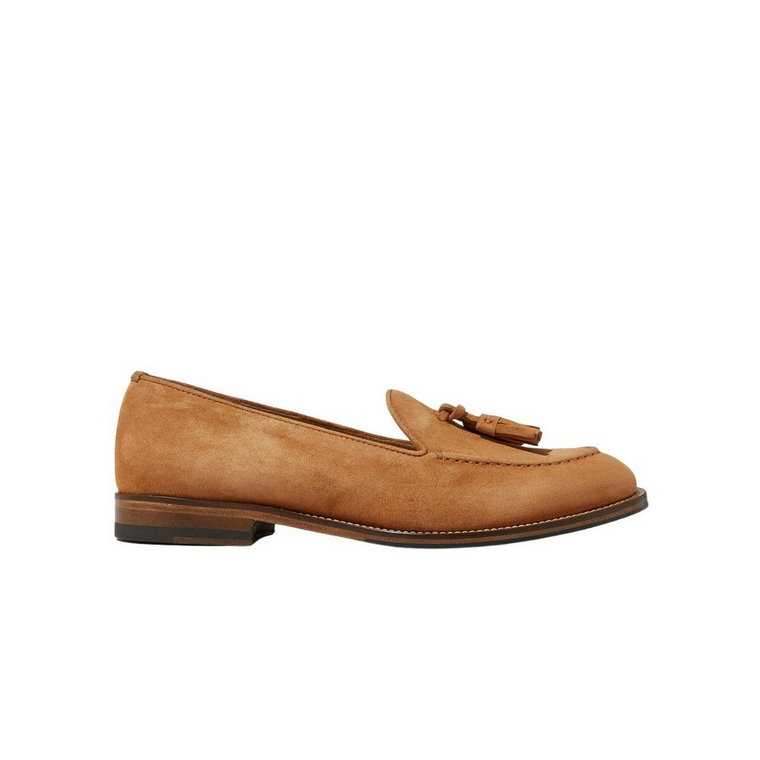 Sienna Loafers - Ręcznie robione włoskie Tassel Loafers Scarosso