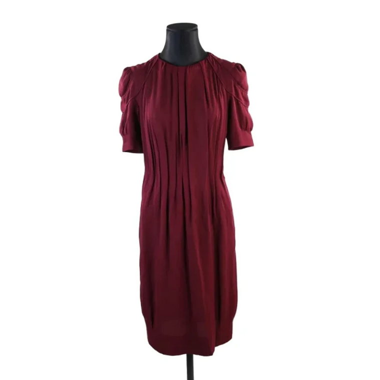 Pre-owned Silk dresses Louis Vuitton Vintage