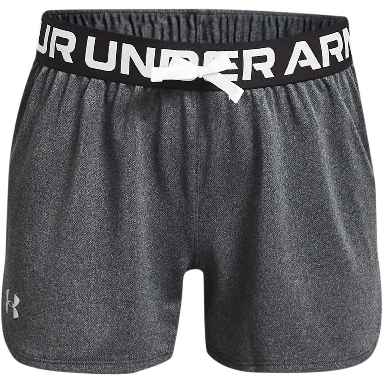 Dziewczęce spodenki treningowe UNDER ARMOUR Play Up Solid Shorts - szare