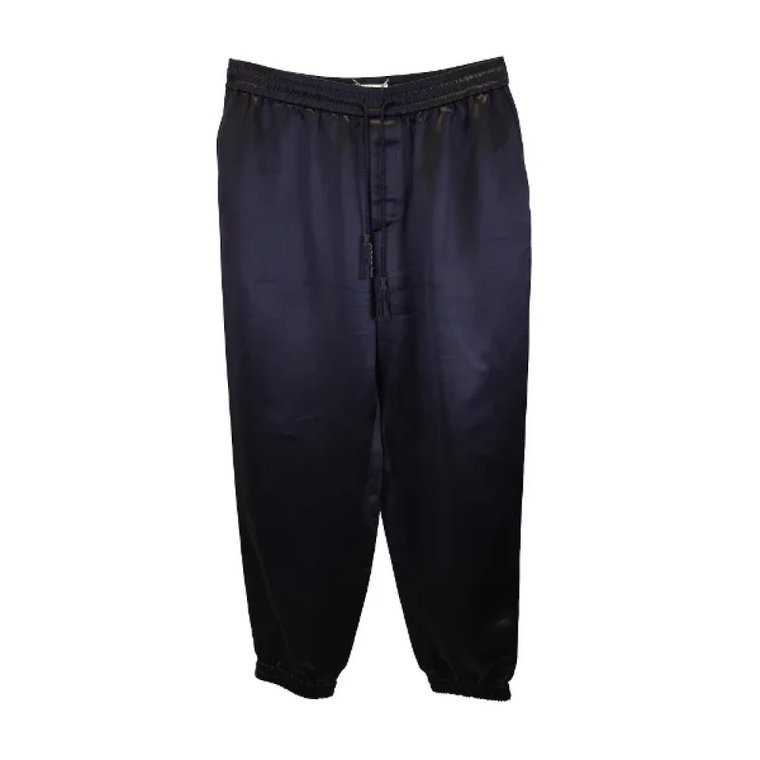 Pre-owned Silk bottoms Saint Laurent Vintage