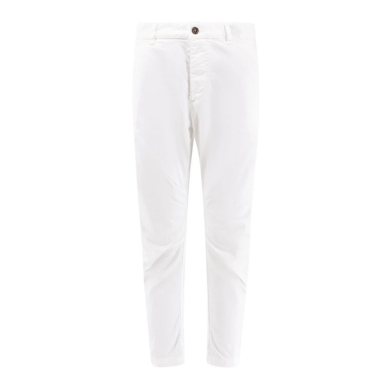 Białe Spodnie Slim-Fit Aw24 Dsquared2