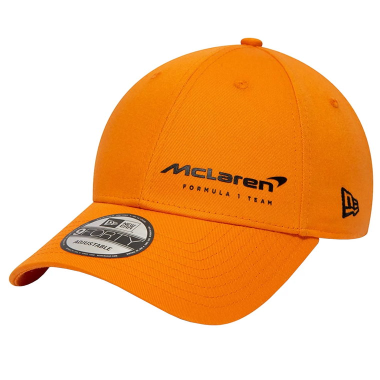 New Era McLaren F1 Team Essentials Cap 60357157, Męskie, Pomarańczowe, czapki z daszkiem, bawełna, rozmiar: OSFM