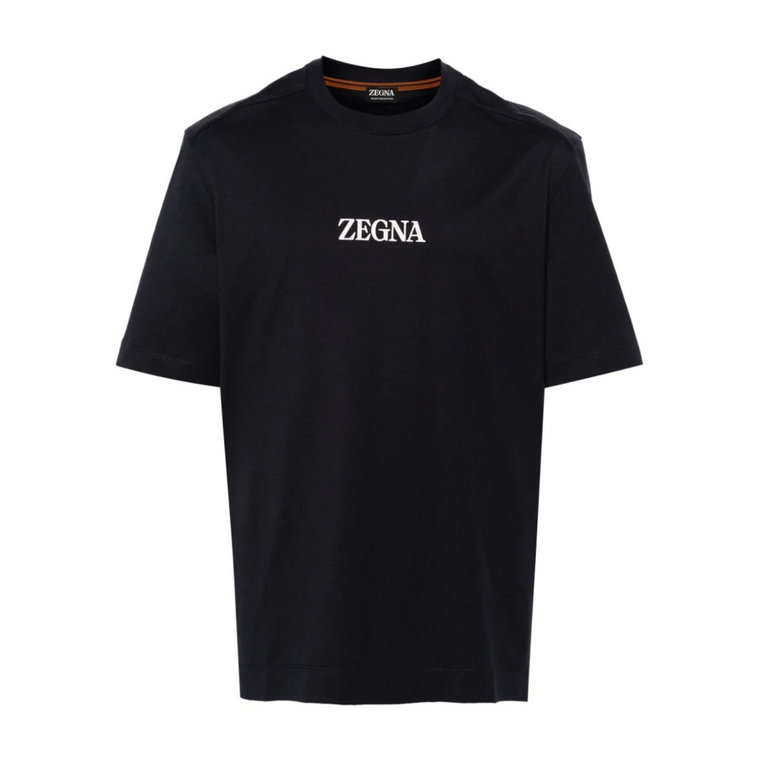 Czarne koszulki i pola Ermenegildo Zegna