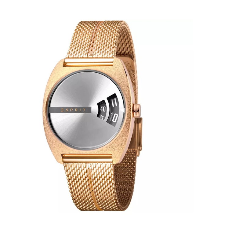 Różowe Złoto Damski Zegarek Modowy Esprit