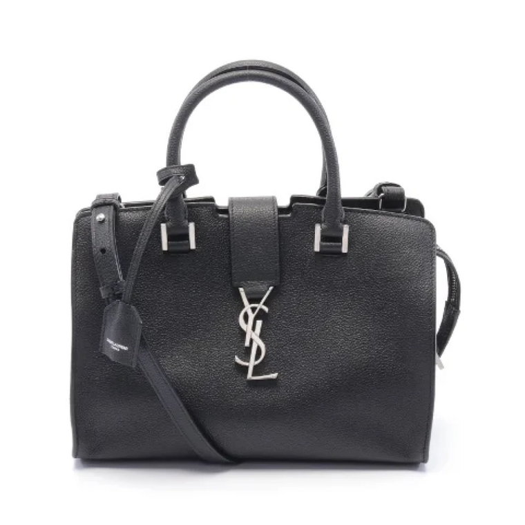 Pre-owned Leather handbags Yves Saint Laurent Vintage