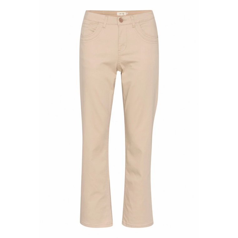 Wide Trousers Cream