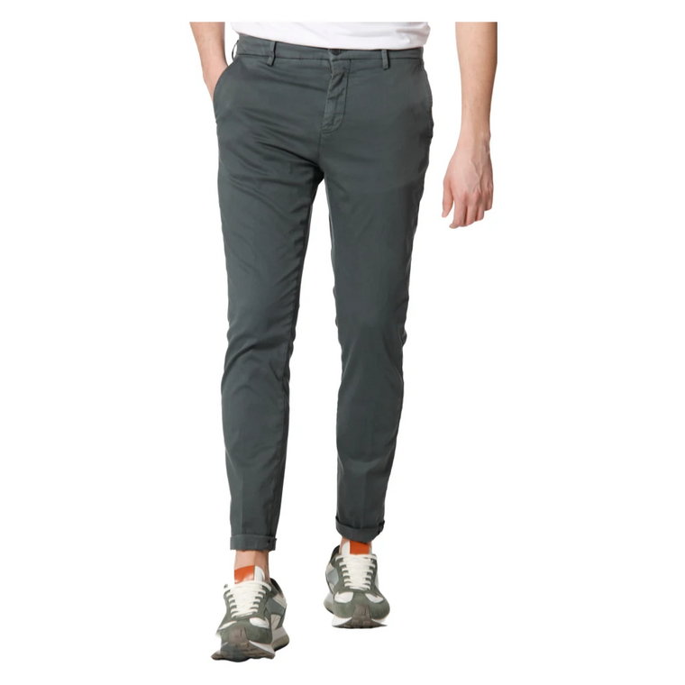 Spodnie Chinos Slim-Fit w Kolorze Granatowym, Beżowym, Brzoskwiniowym i Beżowym Mason's