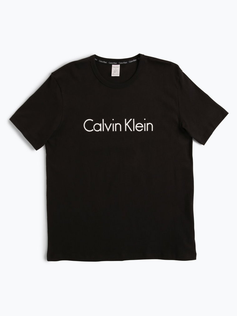 Calvin Klein - T-shirt damski, czarny