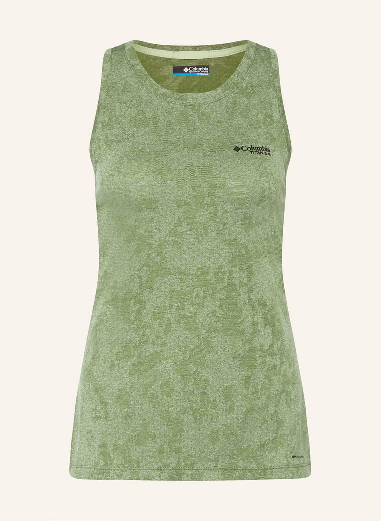 Columbia Tank Top Bluebird Canyon gruen