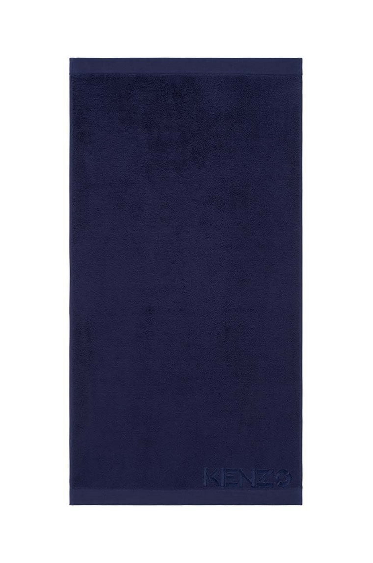 Kenzo mały ręcznik bawełniany Iconic Navy 55x100 cm