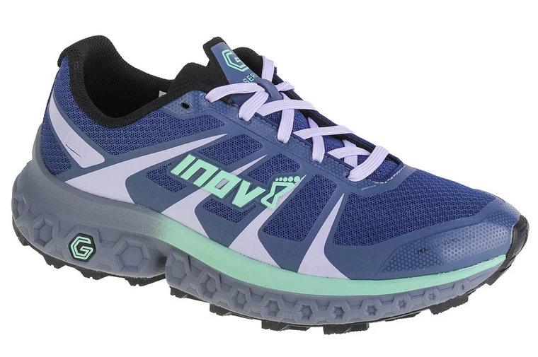 Inov-8 Trailfly Ultra G 300 Max 000978-NYMTBK-S-01, Damskie, Granatowe, buty do biegania, tkanina, rozmiar: 37,5