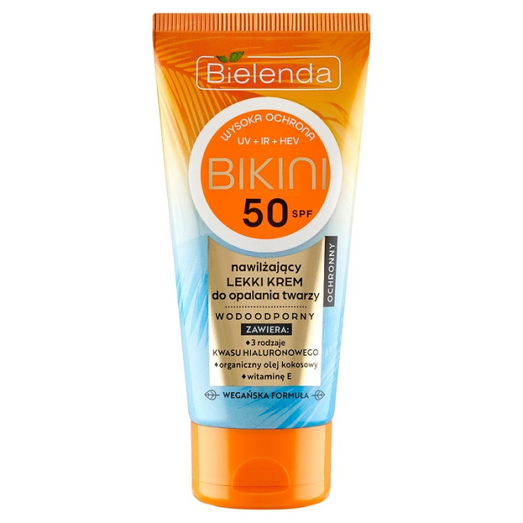 Bielenda Bikini Nawilżający Krem do twarzy SPF 50 50 ml