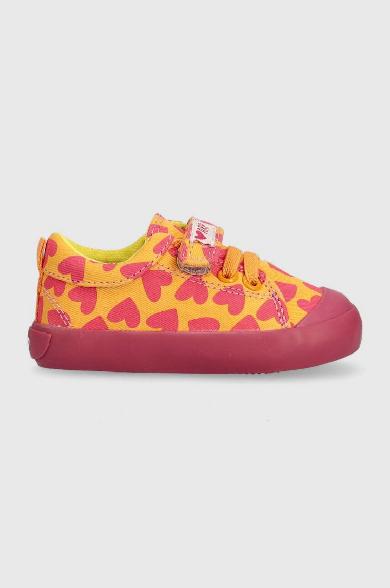 Agatha Ruiz de la Prada sneakersy dziecięce kolor pomarańczowy