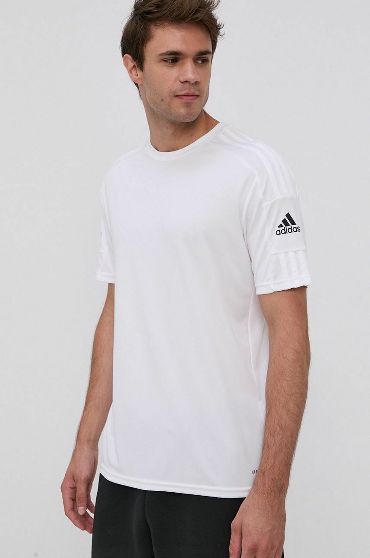 adidas Performance t-shirt Squadra 21 męski kolor biały gładki GN5726