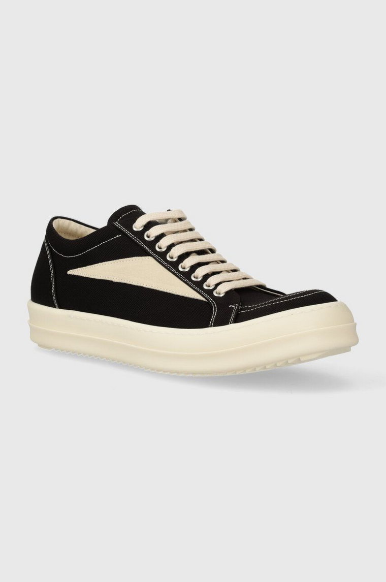 Rick Owens tenisówki Woven Shoes Vintage Sneaks męskie kolor czarny DU01D1803.CBLVS.911