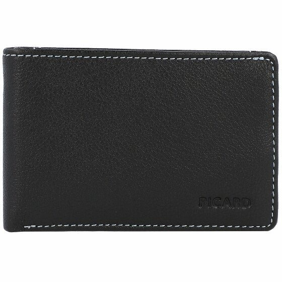 Picard Diego Wallet Leather 10 cm schwarz