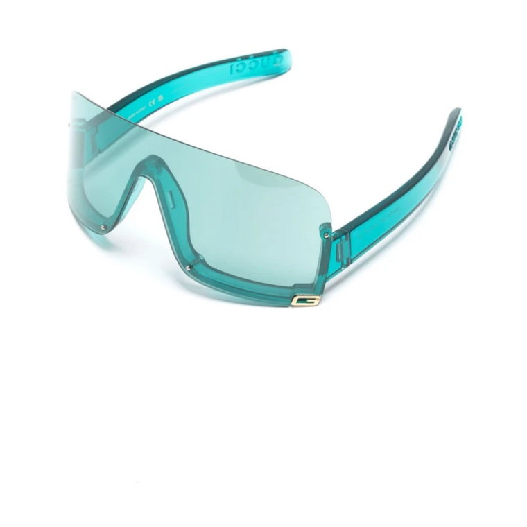Niebieskie Okulary przeciwsłoneczne z Akcesoriami Gucci
