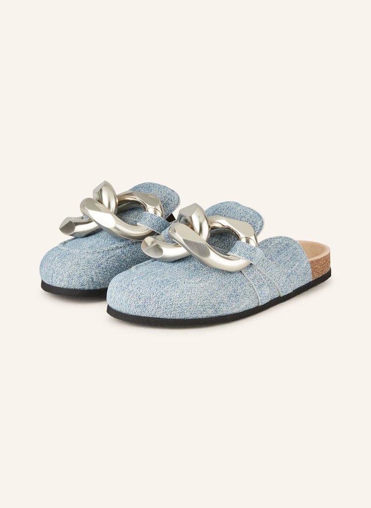 Jw Anderson Klapki Typu Mules blau