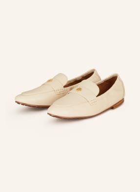 Tory Burch Loafersy weiss