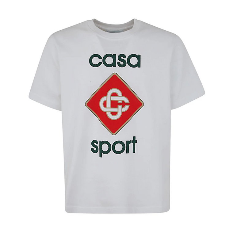 Koszulka z nadrukiem Sport Logo Casablanca