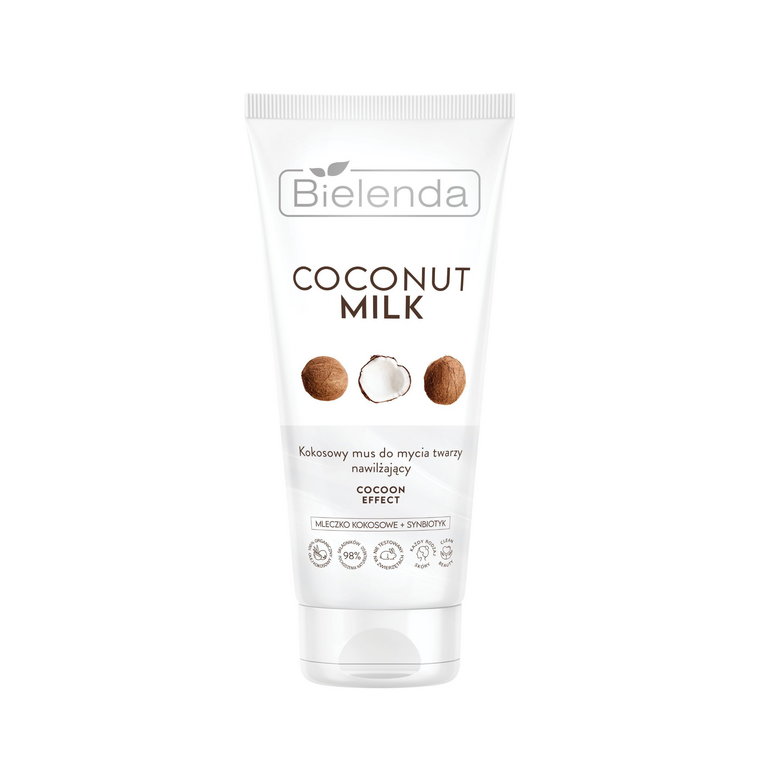 Bielenda Kokosowy mus do mycia twarzy, nawilżający COCOON EFFECT