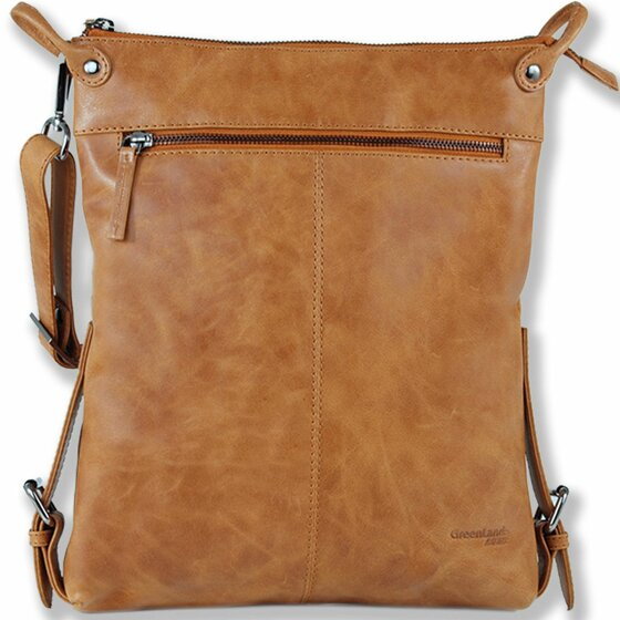 Greenland Nature Light Shoulder Bag Leather 27 cm braun