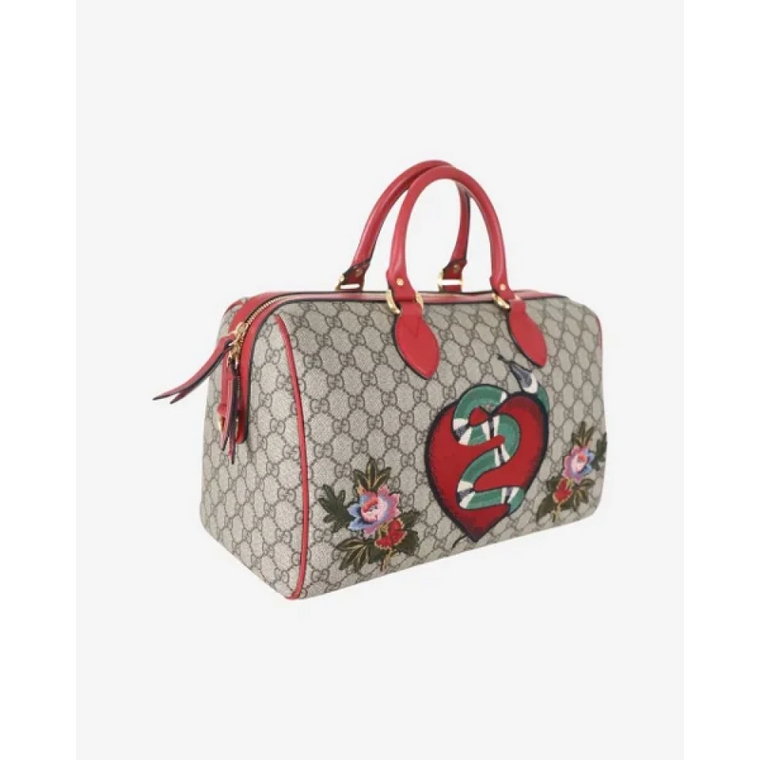 Beżowa Torba Gucci z Kanwy Gucci Vintage