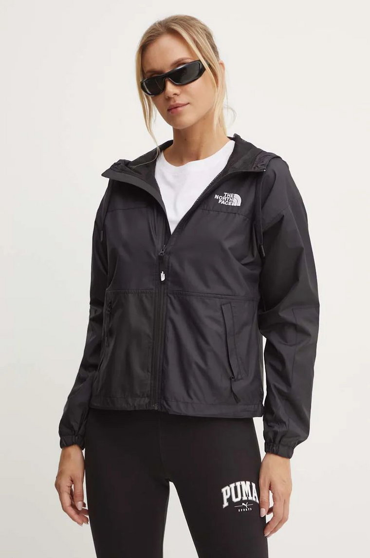 The North Face kurtka Sheru Jacket damska kolor czarny przejściowa oversize NF0A4C9H4H01