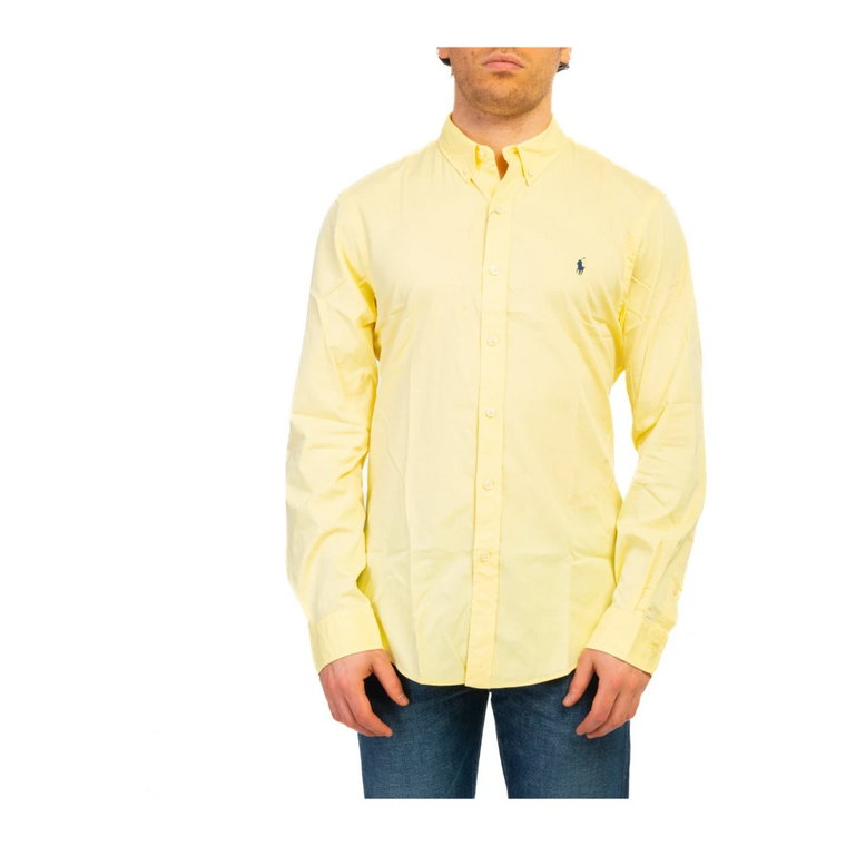 Żółta Koszula Bristol - Klasyczny Design Polo Ralph Lauren
