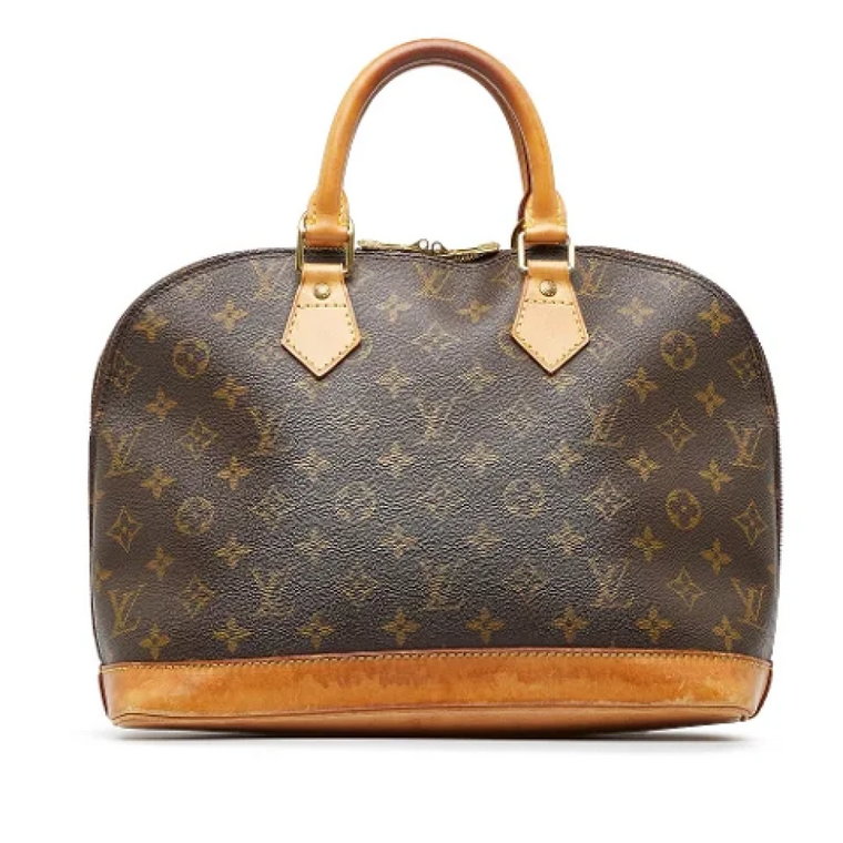 Brązowa torba Monogram Alma PM Louis Vuitton Vintage