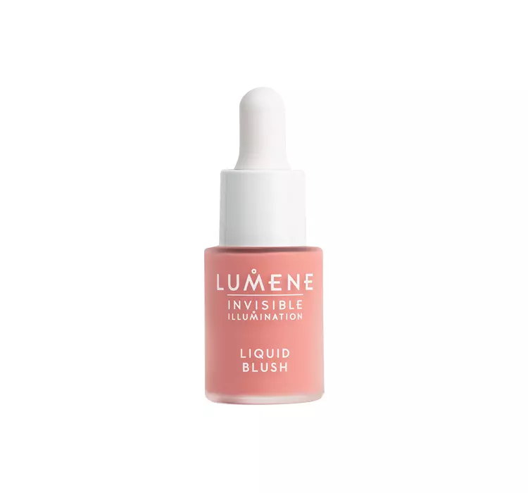 LUMENE INVISIBLE ILLUMINATION LIQUID BLUSH SERUM Z RÓŻEM DO POLICZKÓW PINK BLOSSOM 15ML